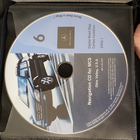 Navigation Disc Set for Mercedes M - Series - Picture 6 of 11